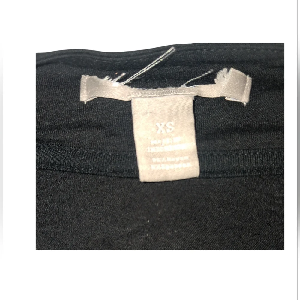 Black Midi Wrap Dress with Tie Waist - Picture 5 of 12